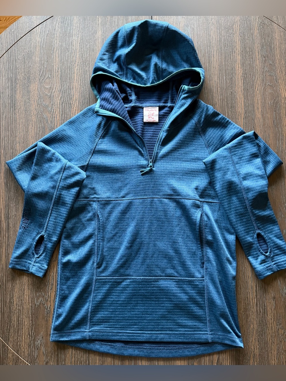 Pa’lante Packs Grid Fleece Hoodie XS Ultralight Backpacking Technical Fleece